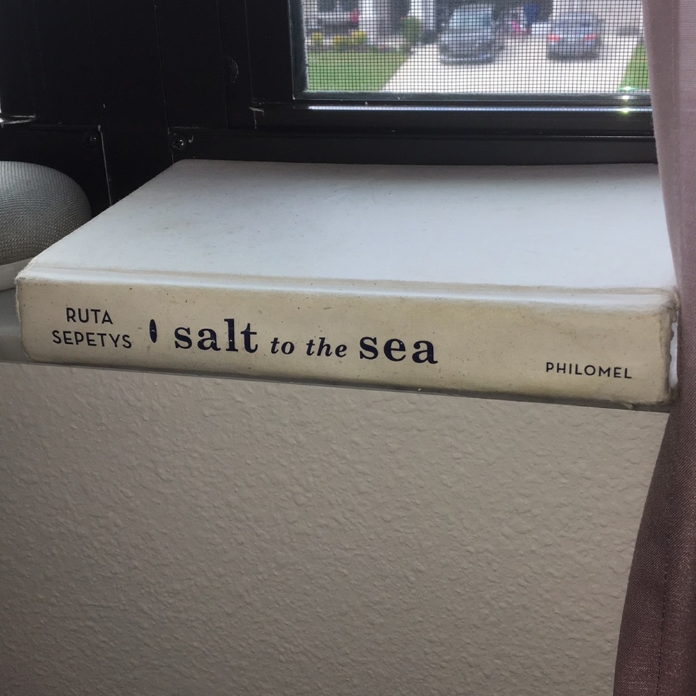 I salt to the sea by Rita Sepetys.